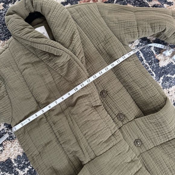Madewell Lightspun Dumont Quilted Jacket in Distant Surplus - Picture 9 of 9